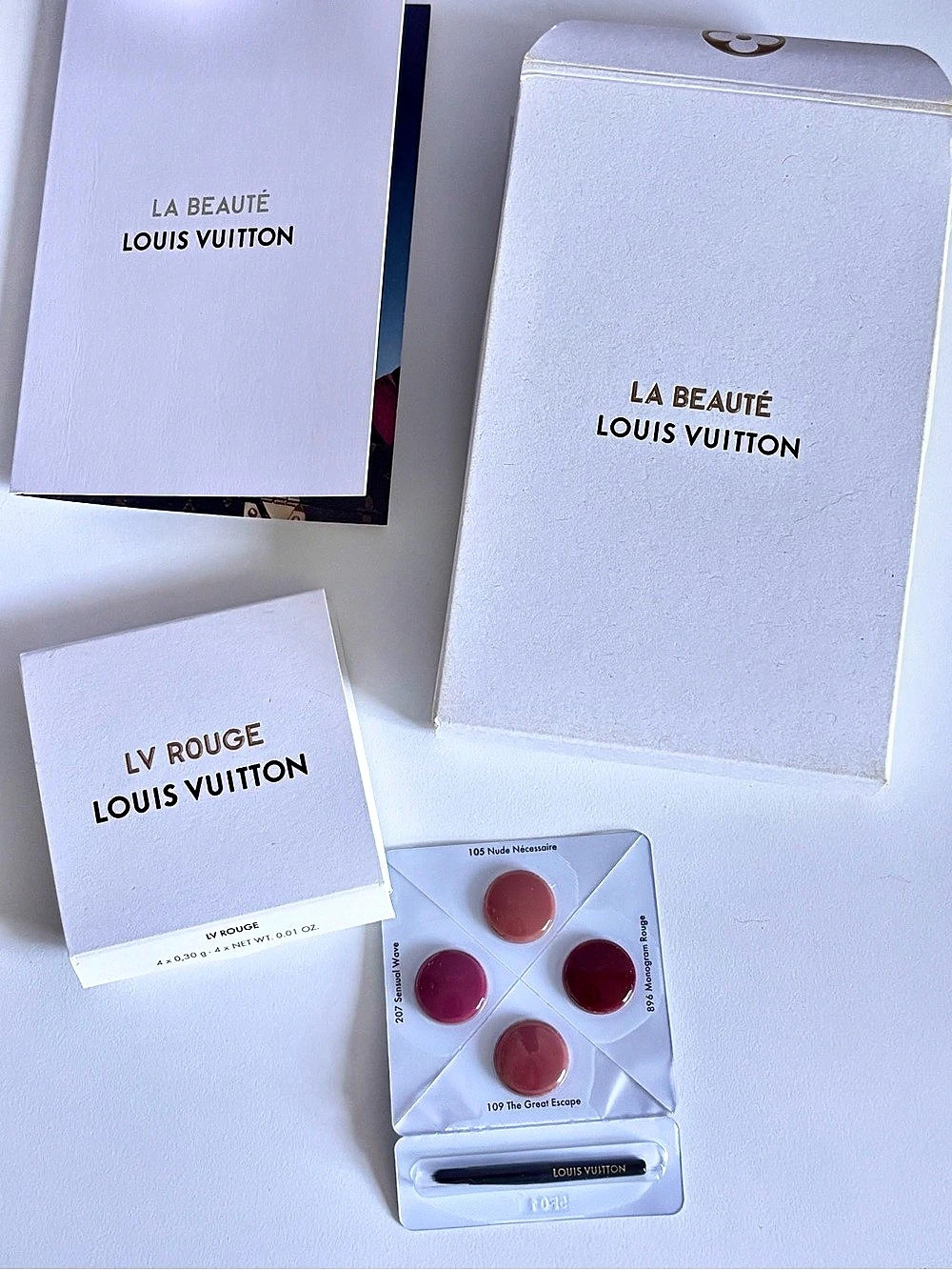 Louis Vuitton LV Rouge La Beauté Louis Vuitton Lipstick Palette Lipstick Palette